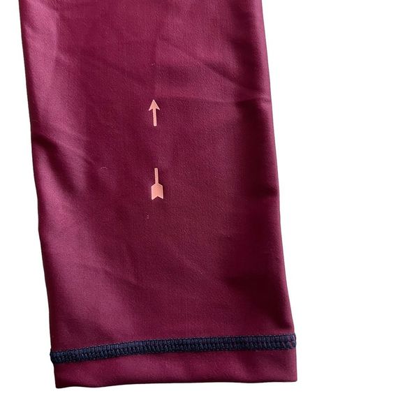 The Upside NWT Harlequin Dance Midi Leggings 8 M High Waist Color Block Athletic - Picture 13 of 13